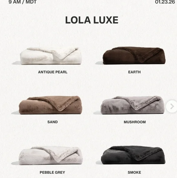 Lola Luxe Limited Edition, Large Earth Brown Blanket, RARE, NWT, Sold Out Style - Picture 3 of 6